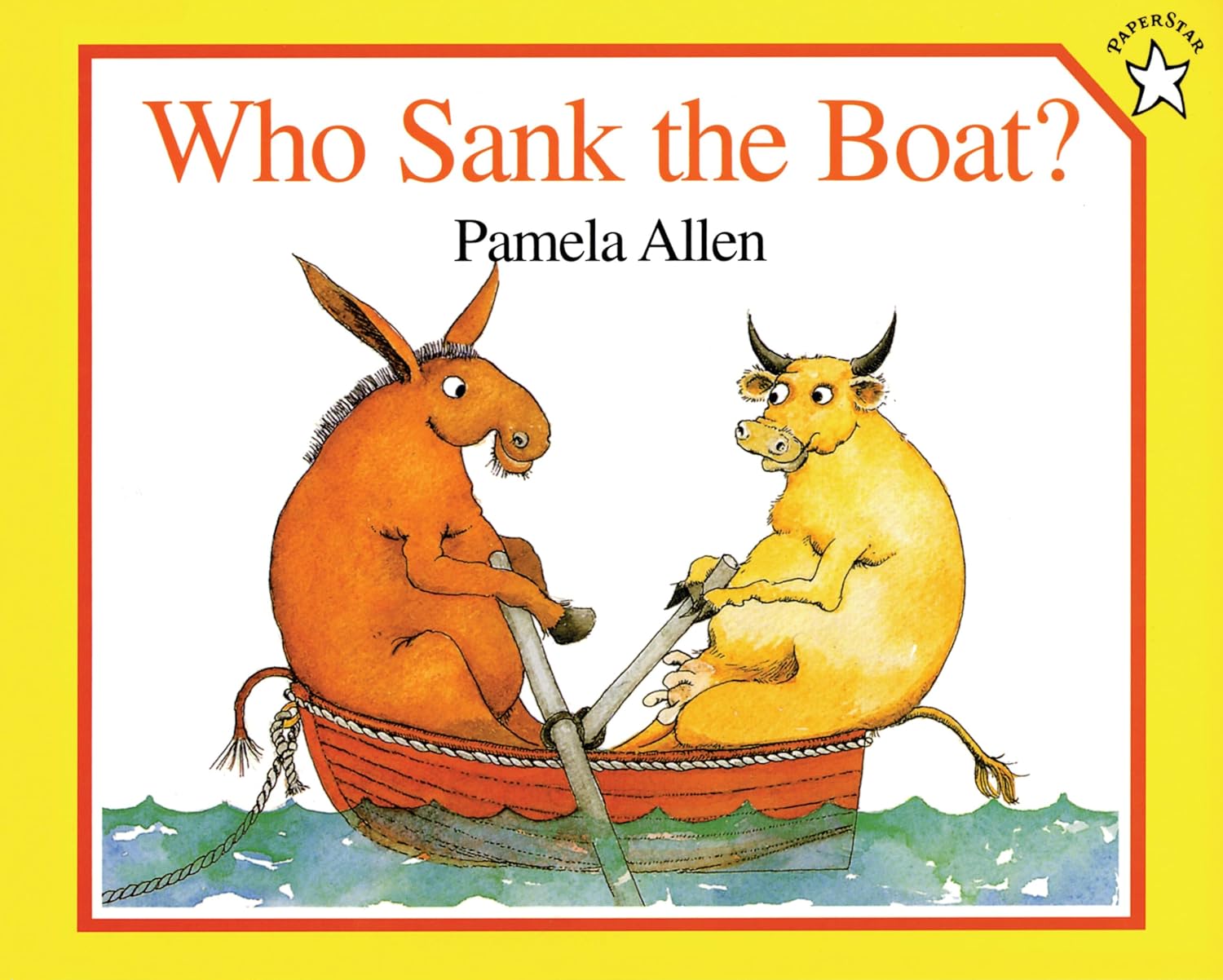 Who Sank the Boat? (Paperstar) Paperback – Picture Book, April 16, 1996