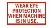 S-103 Wear Eye Protection