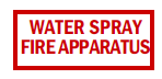 S-169 Water Spray Fire Apparatus