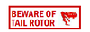 Beware Of Tail Rotor