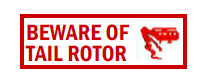 S-173 Beware Of Tail Rotor