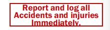 S-191 Report & Log All Accidents