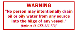S-201 WARNING-No Person May Intent.