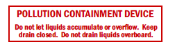 S-202 Pollution Containment Device