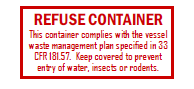 S-232 Refuse Container