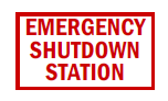 S-236 Emergency Shutdown Station