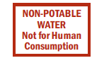 S-245 Non-Potable Water