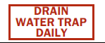 S-261 Drain Water Trap Daily