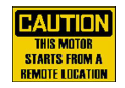 S-300 Caution This Motor Starts From