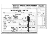 S-329 Wheelhouse Poster- w/ 2 Sheets & Pen