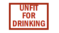 S-52 Unfit For Drinking