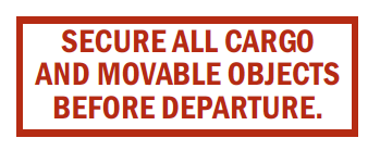 S-68 Secure All Cargo/Movable Objects