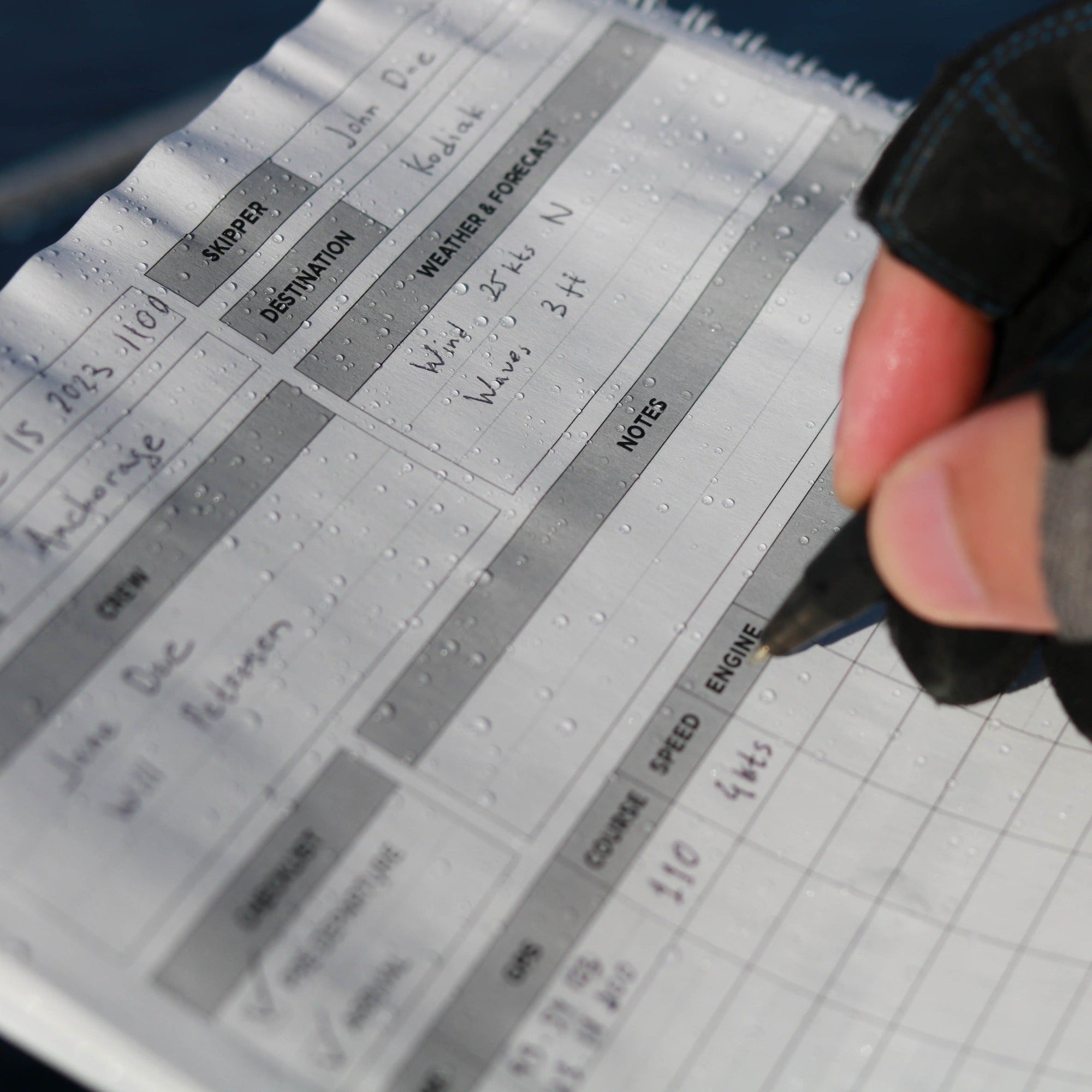 All-Weather Sailing Logbook