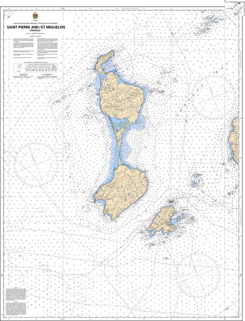 CHS Chart 4626: Saint-Pierre and / et Miquelon (France)