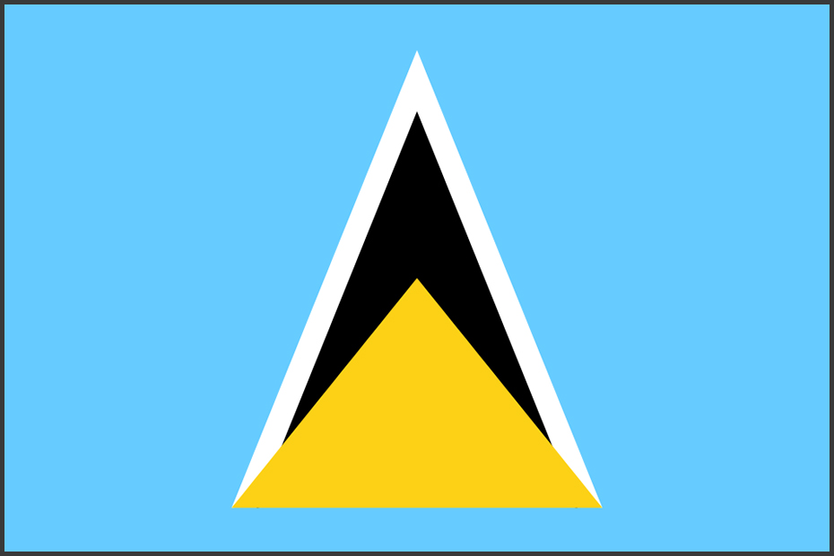 Flag of St Lucia