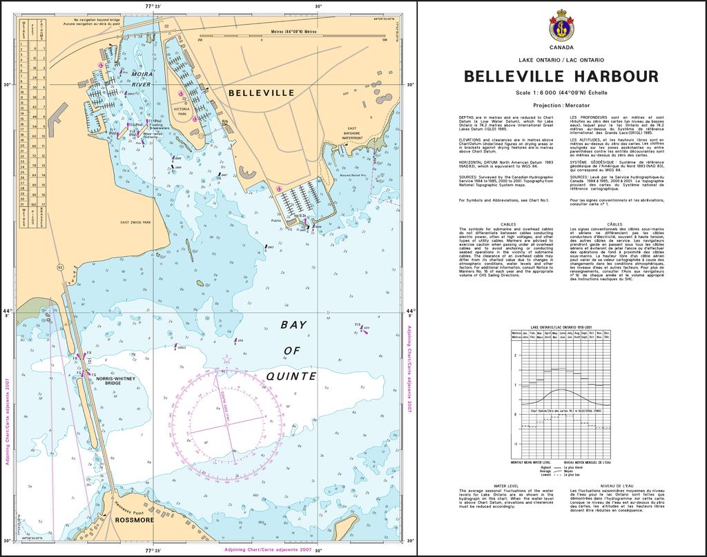CHS Chart 2011: Belleville Harbour