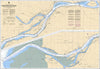 CHS Chart 3490: Fraser River/Fleuve Fraser, Sand Heads to/à Douglas Island