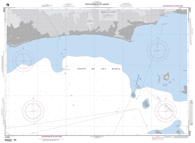 NGA Chart 27202: Punta Charcas to Jucaro