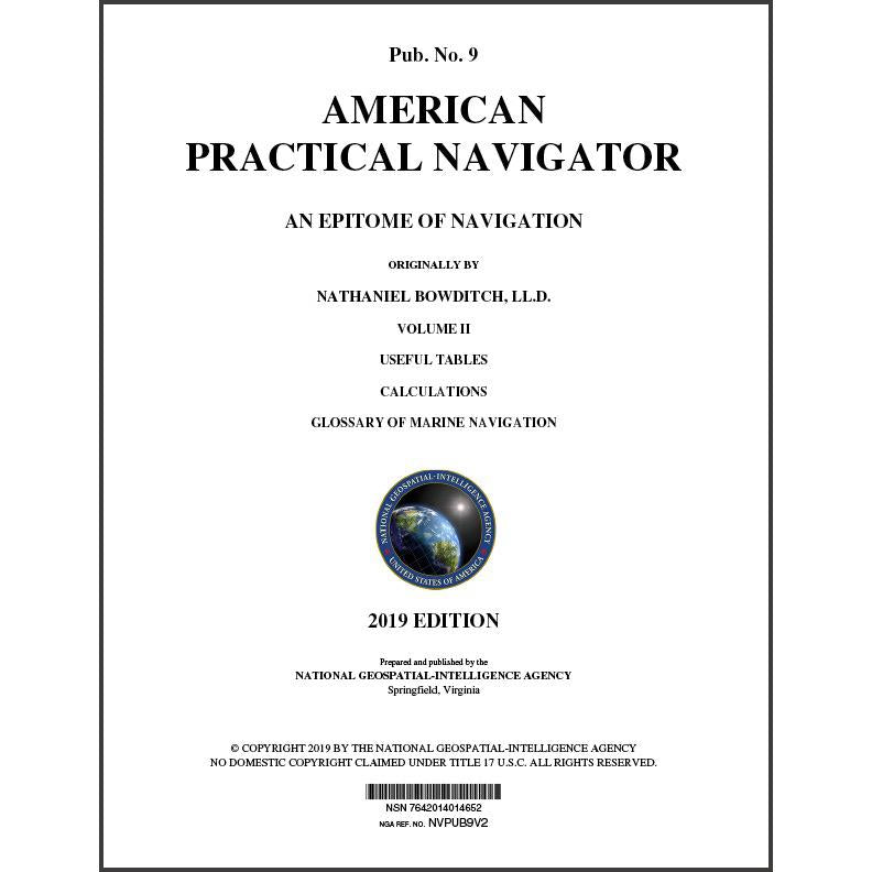 The American Practical Navigator 2019, Volume II