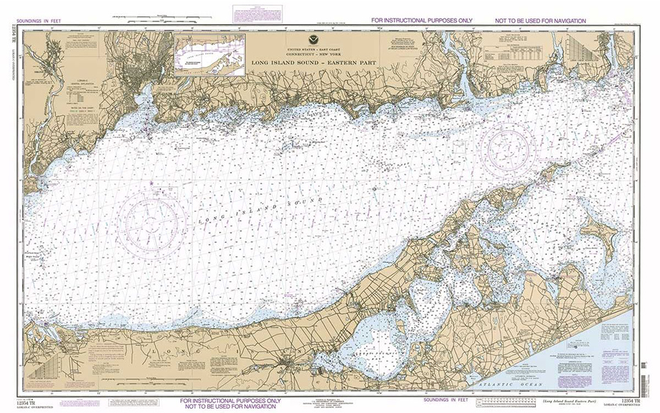 Training Chart 12354TR: Long Island Sound (Eastern Part)