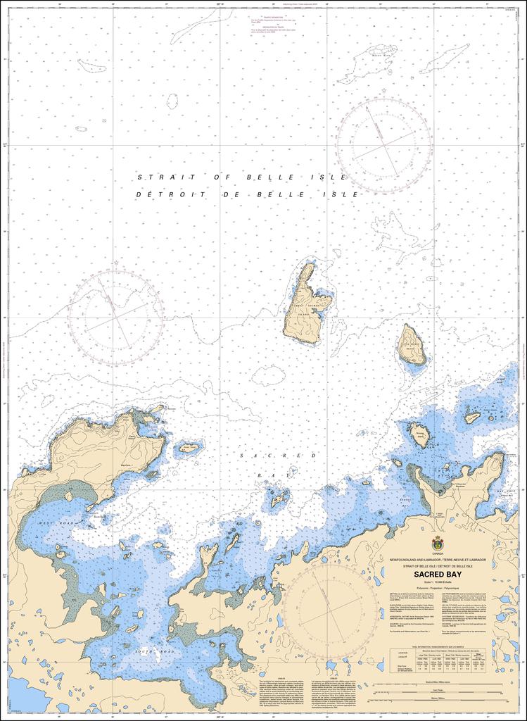CHS Chart 4511: Sacred Bay