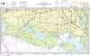 NOAA Print-on-Demand Charts US Waters-Intracoastal Waterway New Orleans to Calcasieu River West Section-11345