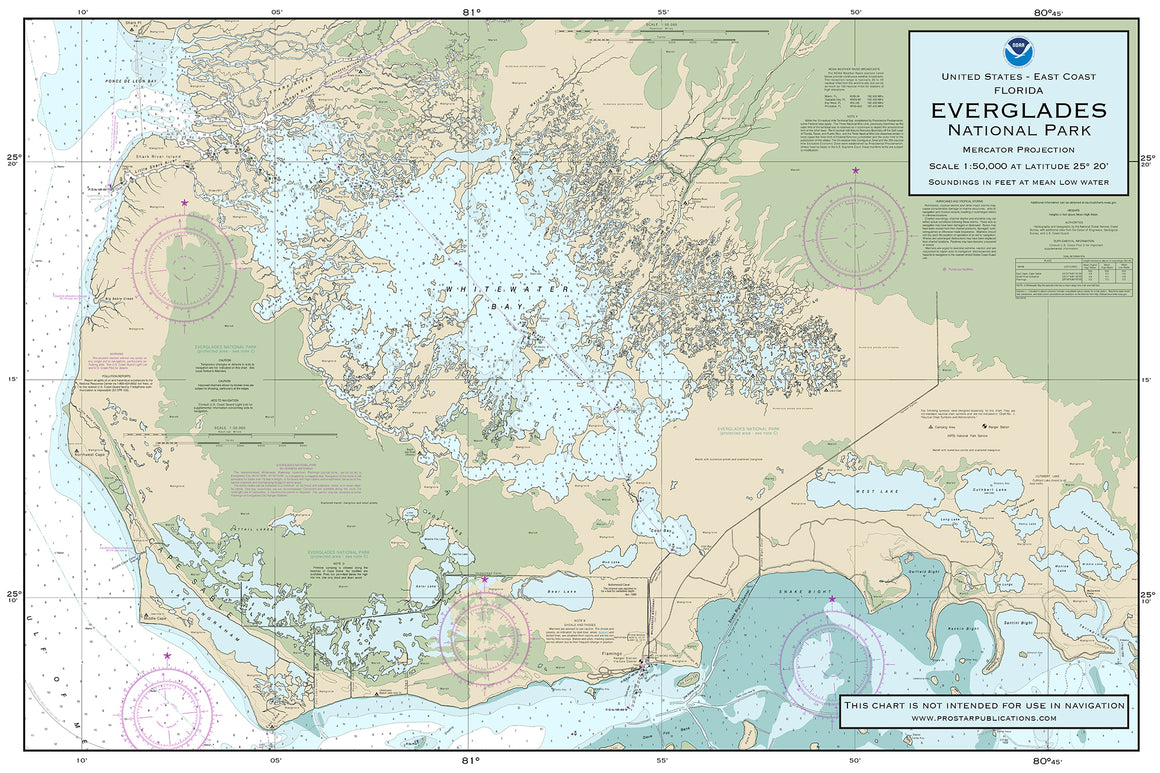 Nautical Placemat: Everglades National Park