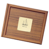 Teak Logbook Cover