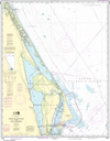 NOAA Print-on-Demand Charts US Waters-Ponce de Leon Inlet to Cape Canaveral-11484