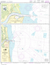 NOAA Print-on-Demand Charts US Waters-Approaches to St. Johns River;St. Johns River Entrance-11490