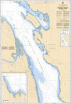CHS Chart 3540: Approaches to/Approches à Campbell River