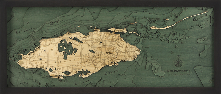 WoodChart of Nassau, Bahamas