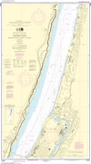 NOAA Print-on-Demand Charts US Waters-Hudson River George Washington Bridge to Yonkers-12345