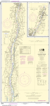 NOAA Print-on-Demand Charts US Waters-Hudson River Coxsackie to Troy-12348