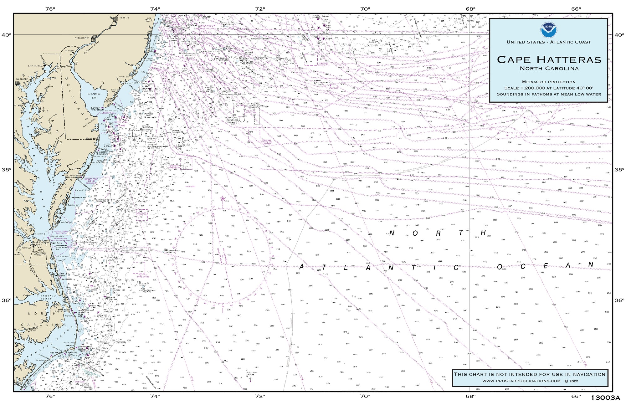 Nautical Placemat: Cape Hatteras
