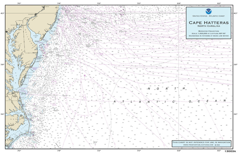 Nautical Placemat: Cape Hatteras