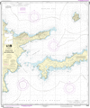 NOAA Chart 16463: Kanaga Pass and Approaches