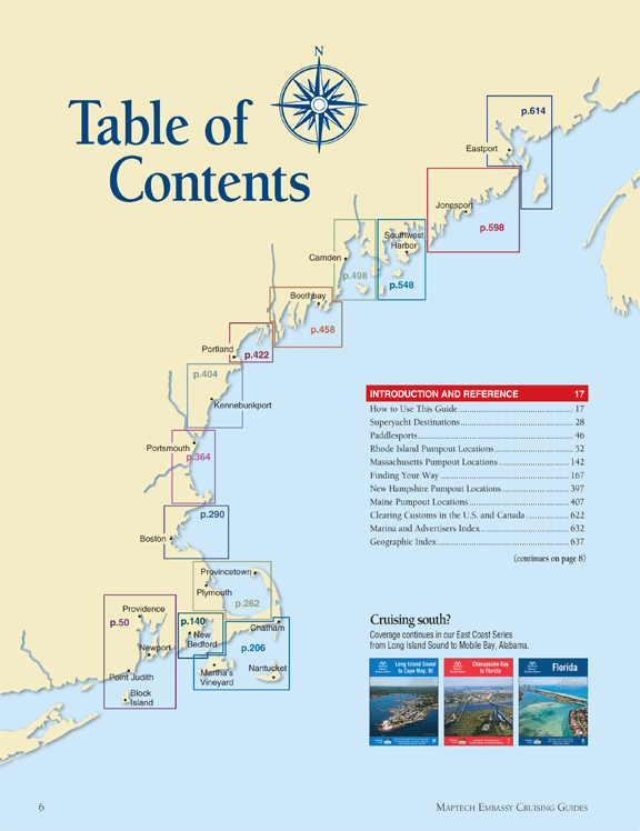 Embassy Cruising Guide: New England Coast (16th Ed)