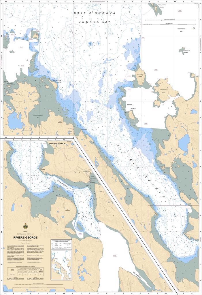 CHS Chart 5335: Rivière George