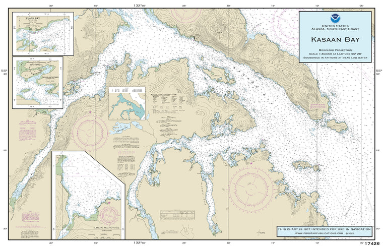 Nautical Placemat: Kasaan Bay