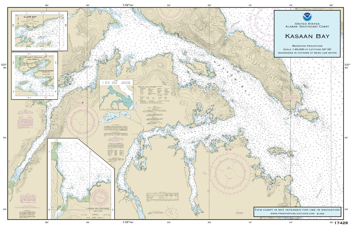 Nautical Placemat: Kasaan Bay