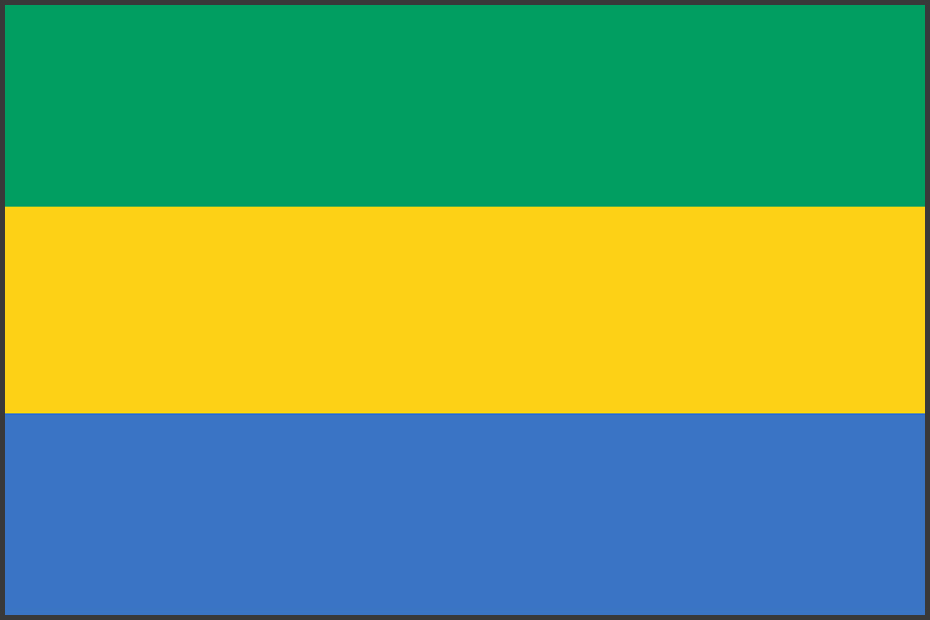 Flag of Gabon