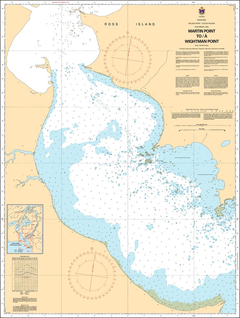 CHS Chart 6260: Martin Point to/à Wightman Point