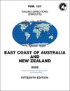 PUB 127 -Sailing Directions (Enroute): 2022 East Coast of Australia and New Zealand (15th Ed.)
