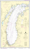 NOAA Chart 14901: Lake Michigan (Mercator Projection)