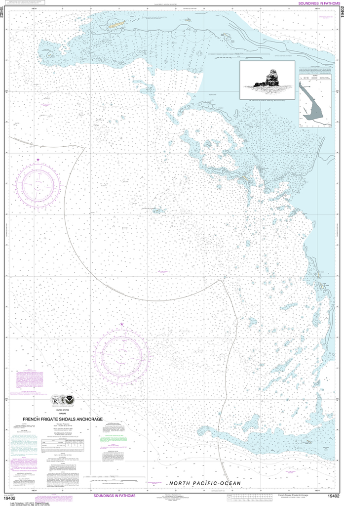 NOAA Chart 19402: French Frigate Shoals Anchorage