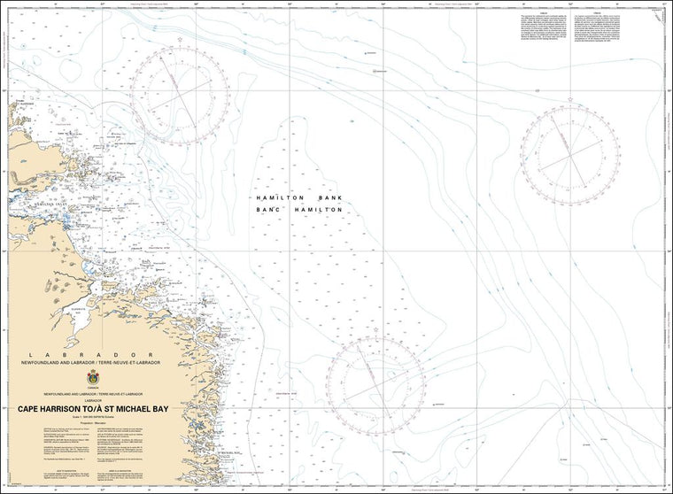 CHS Chart 8048: Cape Harrison to / à St. Michael Bay