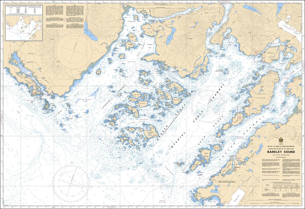 CHS Chart 3671: Barkley Sound