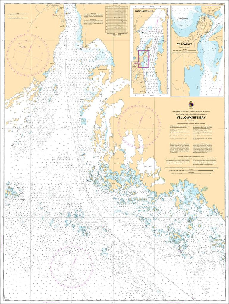 CHS Chart 6369: Yellowknife Bay