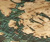 WoodChart of Bar Harbor and Mount Desert Island, Maine